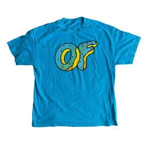 OFWGKTA OF OddFuture Tyler The Creator Donut Shirt Blue Mens XL